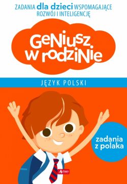 Okadka ksiki - Geniusz w rodzinie. Jzyk polski