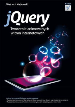 Okładka książki - jQuery. Tworzenie animowanych witryn internetowych