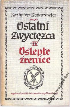 Okadka ksiki - Olepe renice