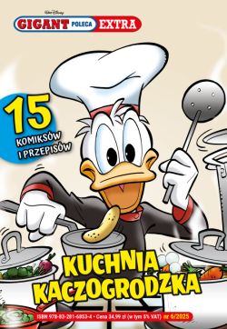 Okadka ksiki - Gigant Poleca Extra. Kuchnia kaczogrodzka. Tom 6/2025