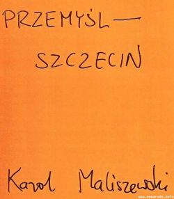 Okadka ksiki - Przemyl - Szczecin