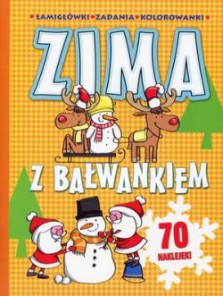 Okadka ksiki - Zima z bawankiem