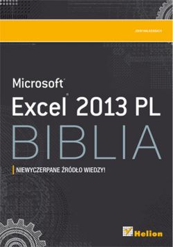 Okadka ksiki - Excel 2013 PL. Biblia
