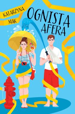 Okadka ksiki - Ognista afera