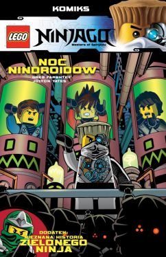 Okadka ksiki -  Ninjago Komiks. Tom 7. Noc nindroidw