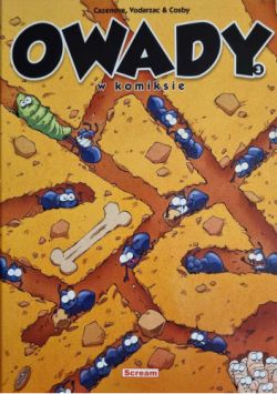 Okadka ksiki - Owady w komiksie - 3