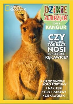 Okadka ksiki - Dzikie Zwierzta (#5). Kangur t.5