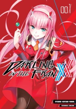 Okadka ksiki - DARLING IN THE FRANXX: TOM 1