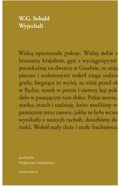 Okadka ksiki - Wyjechali