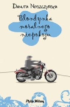 Okadka ksiki - Blondynka moralnego niepokoju