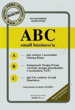 Okadka ksiki - ABC small business'u 2014