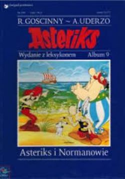 Okadka ksiki - Asteriks i Normanowie