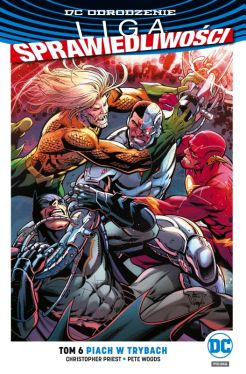 Okadka ksiki - Liga Sprawiedliwoci  Piach w trybach