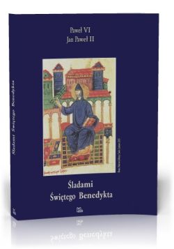 Okadka ksiki - ladami w. Benedykta