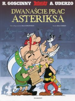 Okadka ksiki - Dwanacie prac Asteriksa