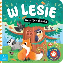 Okadka ksiki - W lesie. Podwjne okienka. Otwrz i sprawd!
