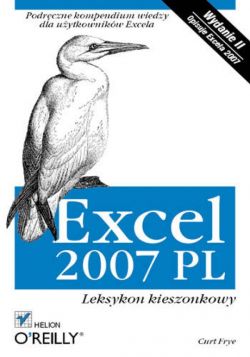 Okadka ksiki - Excel 2007 PL. Leksykon kieszonkowy. Wydanie II