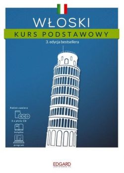 Okadka ksiki - Woski Kurs podstawowy. 3 edycja. ksika + 3 pyty CD + program