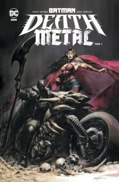 Okadka ksiki - Batman Death Metal. Tom 1