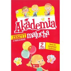 Okadka ksiki - Akademia malucha. 2-latek bawi si ksztatami i kolorami