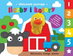 Okadka ksiki - Maluszek poznaje liczby i kolory