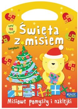 Okadka ksiki - wita z misiem. Misiowe pomysy i naklejki. Ksieczka-torebeczka