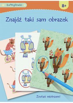 Okadka ksiki - amigwki. Znajd taki sam obrazek
