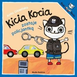 Okadka ksiki - Kicia Kocia zostaje policjantk