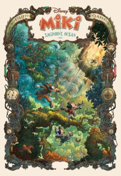 Okadka ksiki - Myszka Miki. Miki i zaginiony ocean