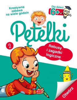 Okadka ksiki - Ptelki. Rebusy i zagadki logiczne