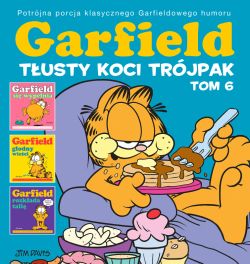 Okadka ksiki - Garfield. Tusty koci trjpak. Tom 6