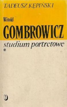 Okadka ksiki - Witold Gombrowicz. Studium portretowe
