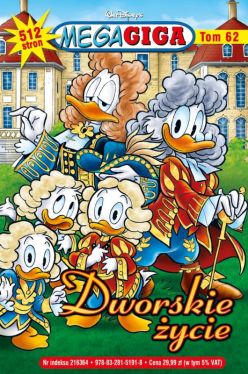 Okadka ksiki - MegaGiga. Dworskie ycie. Tom 1/2024