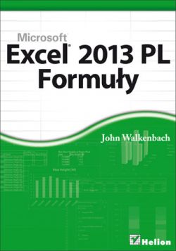 Okadka ksiki - Excel 2013 PL. Formuy