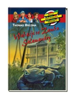 Okadka ksiki - Wakacje w zamku Salamandry