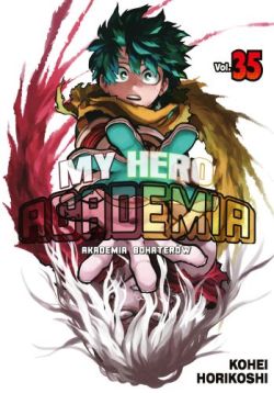 Okadka ksiki - MY HERO ACADEMIA - AKADEMIA BOHATERW: TOM 35