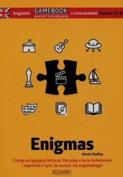 Okadka ksiki - Angielski Gamebook z wiczeniami. Enigmas