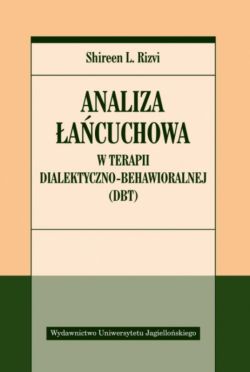Okadka ksiki - Analiza acuchowa w terapii dialektyczno-behawioralnej
