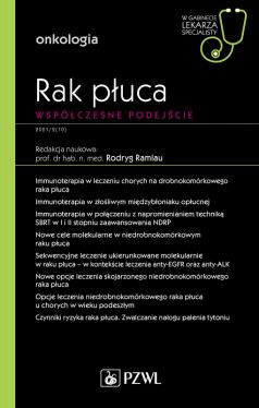 Okadka ksiki - Rak puca. Wspczesne podejcie. W gabinecie lekarza specjalisty. Onkologia