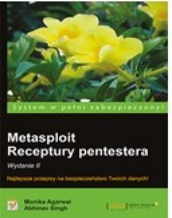 Okadka ksiki - Metasploit. Receptury pentestera. Wydanie II
