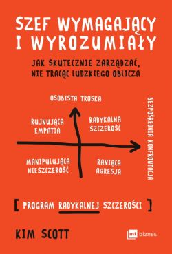 Okadka ksiki - Szef wymagajcy i wyrozumiay. Jak skutecznie zarzdza, nie tracc ludzkiego oblicza