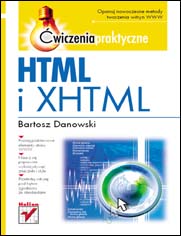 Okadka ksiki - HTML i XHTML. wiczenia praktyczne: