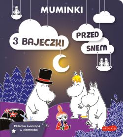 Okadka ksiki - Muminki. 3 bajeczki przed snem