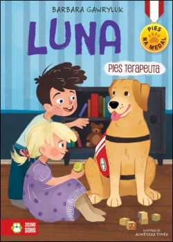 Okadka ksiki - Pies na medal. Luna, pies terapeuta