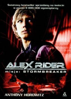 Okadka ksiki - Alex Rider. Misja: Stormbreaker