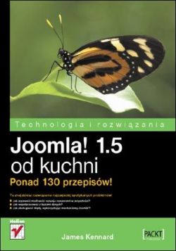 Okadka ksiki - Joomla! 1.5 od kuchni. Ponad 130 przepisw!