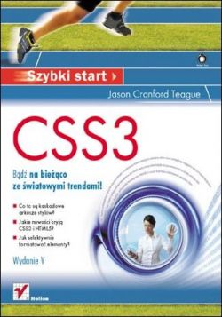 Okadka ksiki - CSS3. Szybki start. Wydanie V