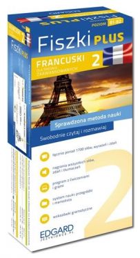 Okadka ksiki - Francuski Fiszki PLUS dla rednio zaawansowanych 2 