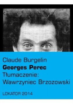 Okadka ksiki - Georges Perec