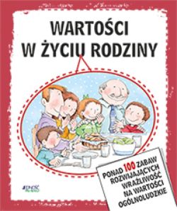 Okadka ksiki - Wartoci w yciu rodziny
